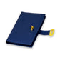 Paperlla Blue Business Faux Leather Undated Planner | Diary with Pen.