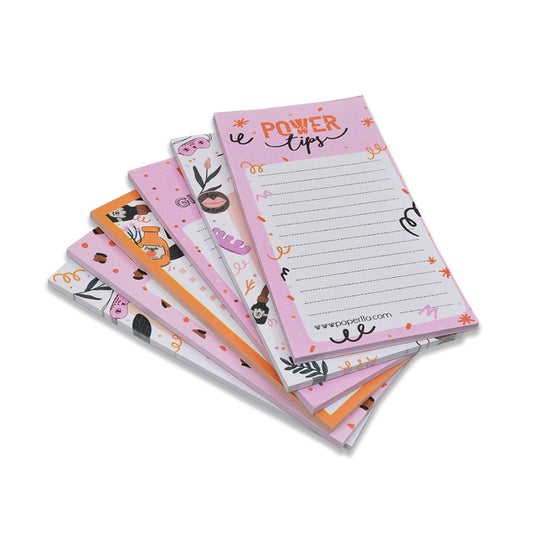 To Do List | Memo Notepad | Writing pad Gift Pack for Daily Bucket List Planner Set of 6