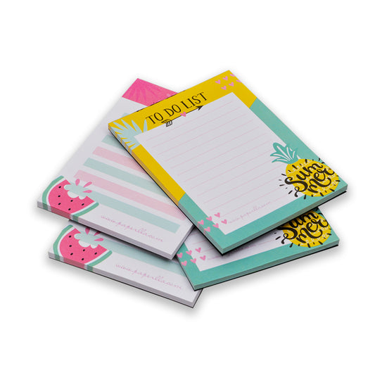 DAY PLANNER DIARY JOURNAL, TO DO LIST UNDATED NOTEPADS OFFICE DIARY MEMO PADS GIFT FOR TEACHERS BY STUDENTS, SET OF 4