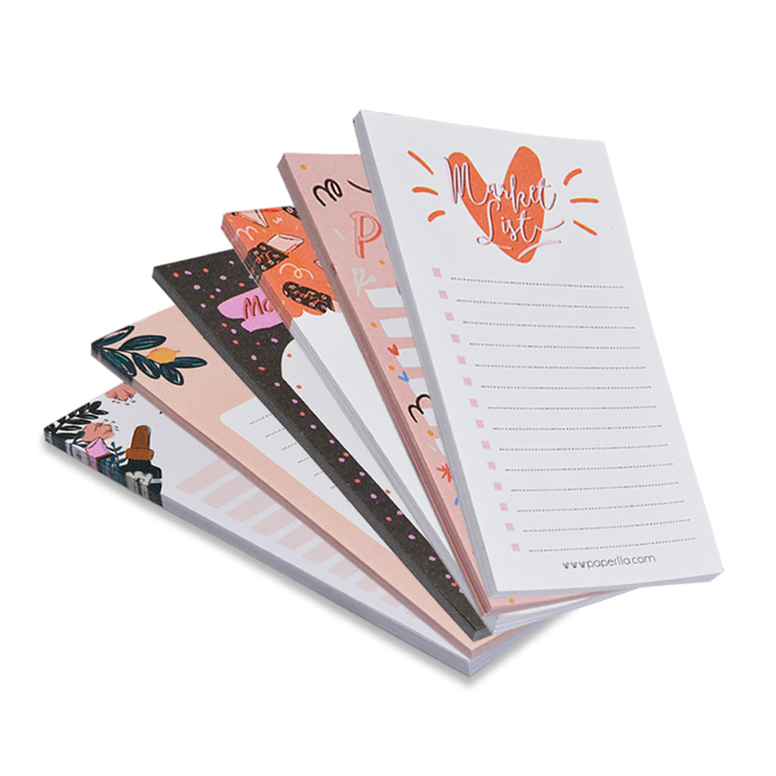 To DO List Notepad, Task Pad with Checklist, Priority & Notes Sections for Added Efficiency. A Planner for Organized People. Easy Tear Off Set of 6