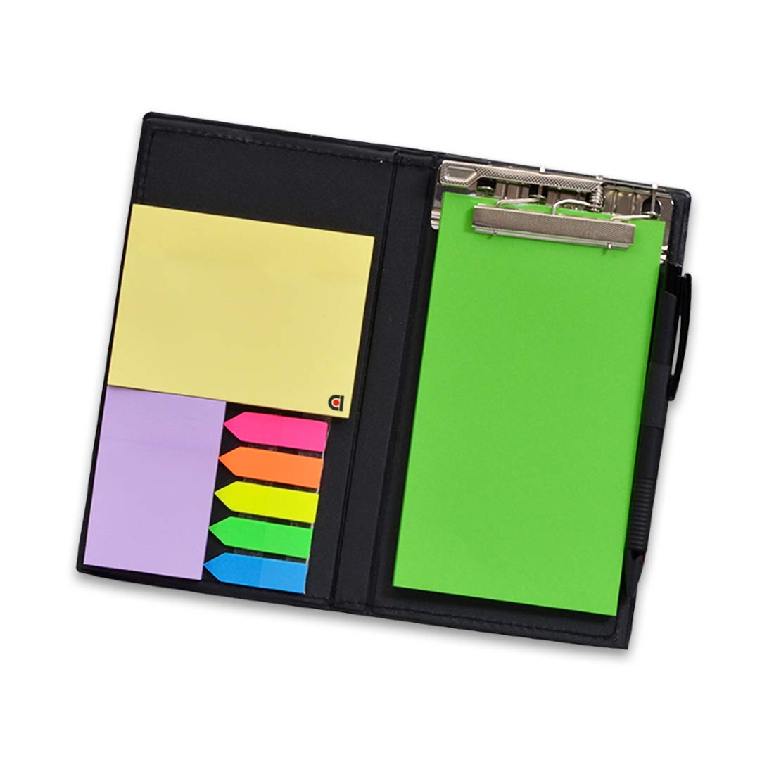 Colorful Sticky Notes Stationery Gift Set with Pen