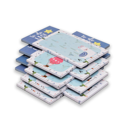 Note Pad Cute Stationery, To Do List Diary Memo Pad, Farewell Gifts for Colleagues, Set of 8