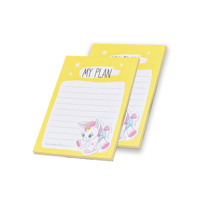 NOTES DIARY CUTE STATIONERY, TO DO LIST PLANNER OFFICE STATIONERY ITEMS WRITING PADS SET OF 4