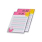 NOTEPAD DIARY CUTE STATIONARY, TO DO LIST NOTEPADS FOR WRITING NOTES UNDATED PLANNER GIFT FOR OFFICE SCHOOL HOME, SET OF 4