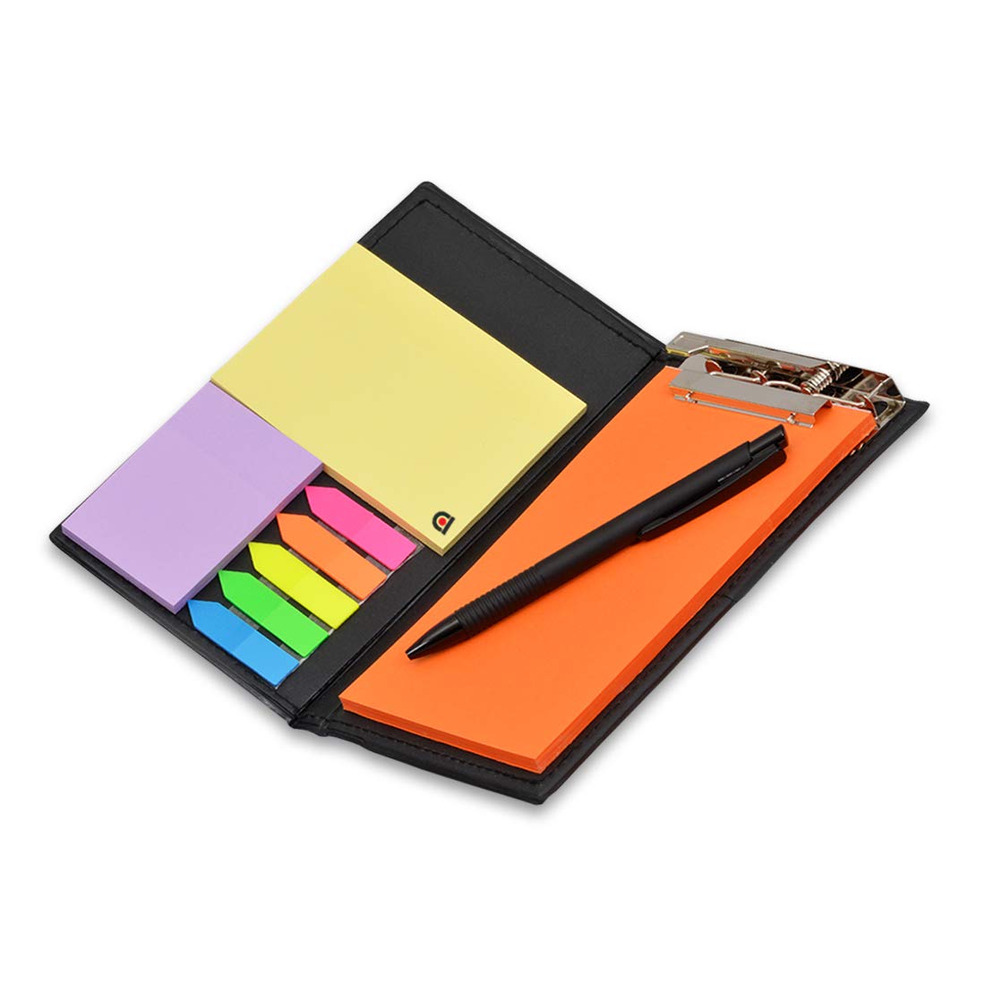 Buy Desk Organizer, Notepad Memo Holder with Colorful Sticky Notes Online