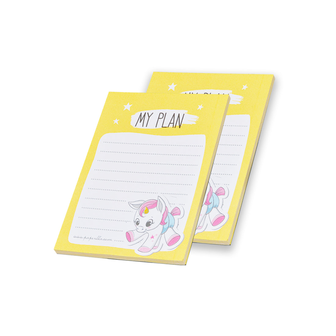 UNICORN NOTEPADS UNDATED PLANNER, TO DO LIST DIARY TRAVEL ORGANIZER NOTES JOURNAL FAREWELL GIFTS FOR COLLEAGUES, SET OF 4