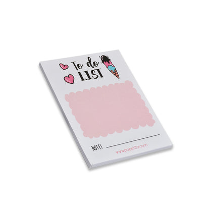 To Do List Notepad, Notes, to-Do’s, to-Buy, Priorities Memo Pad for Shopping Lists, Reminders and appointments Set of 6 Writing Pads