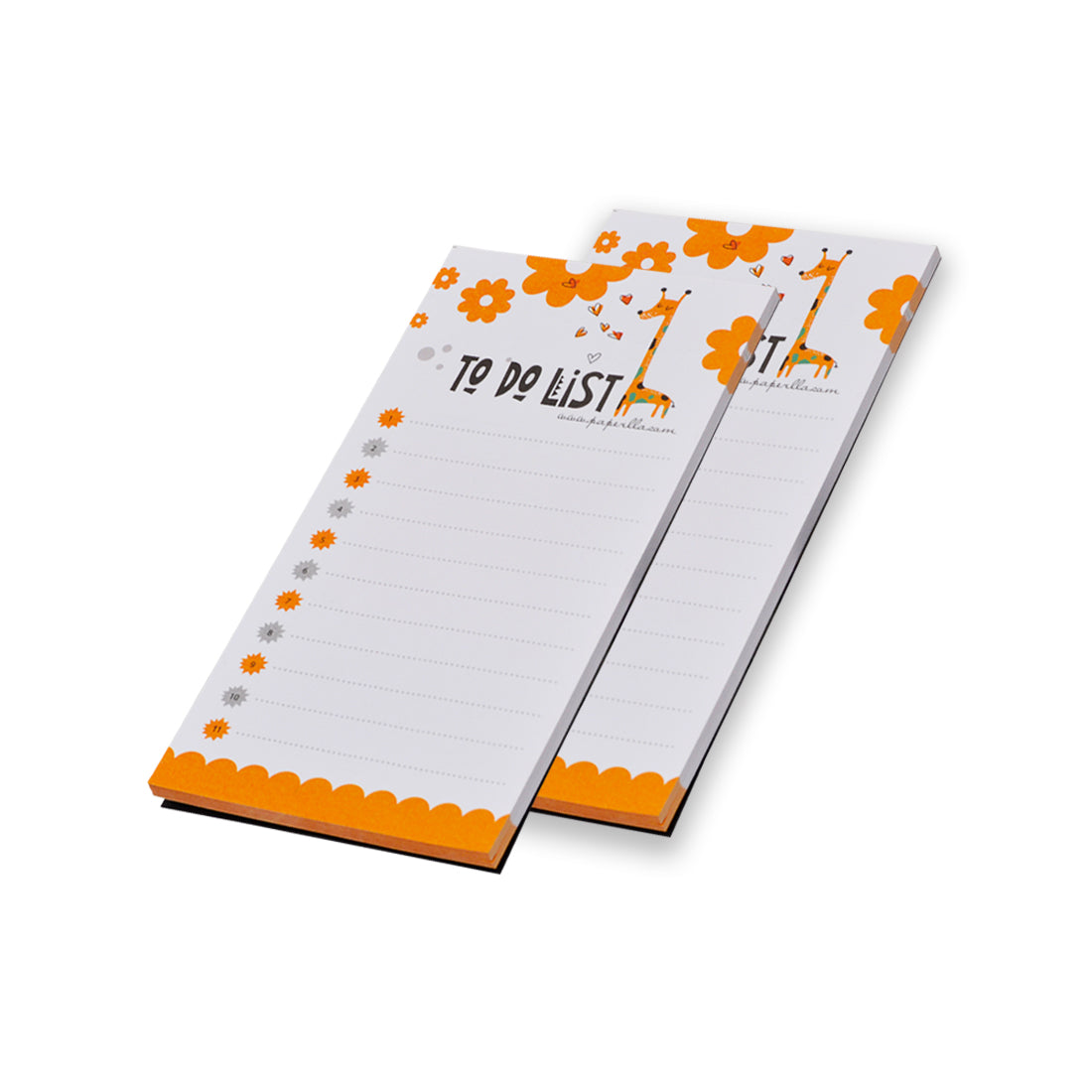 To Do List Notepad, Memo Pads, Daily Planner Notebook (8.5 x 5.5 In, 6 Pack)