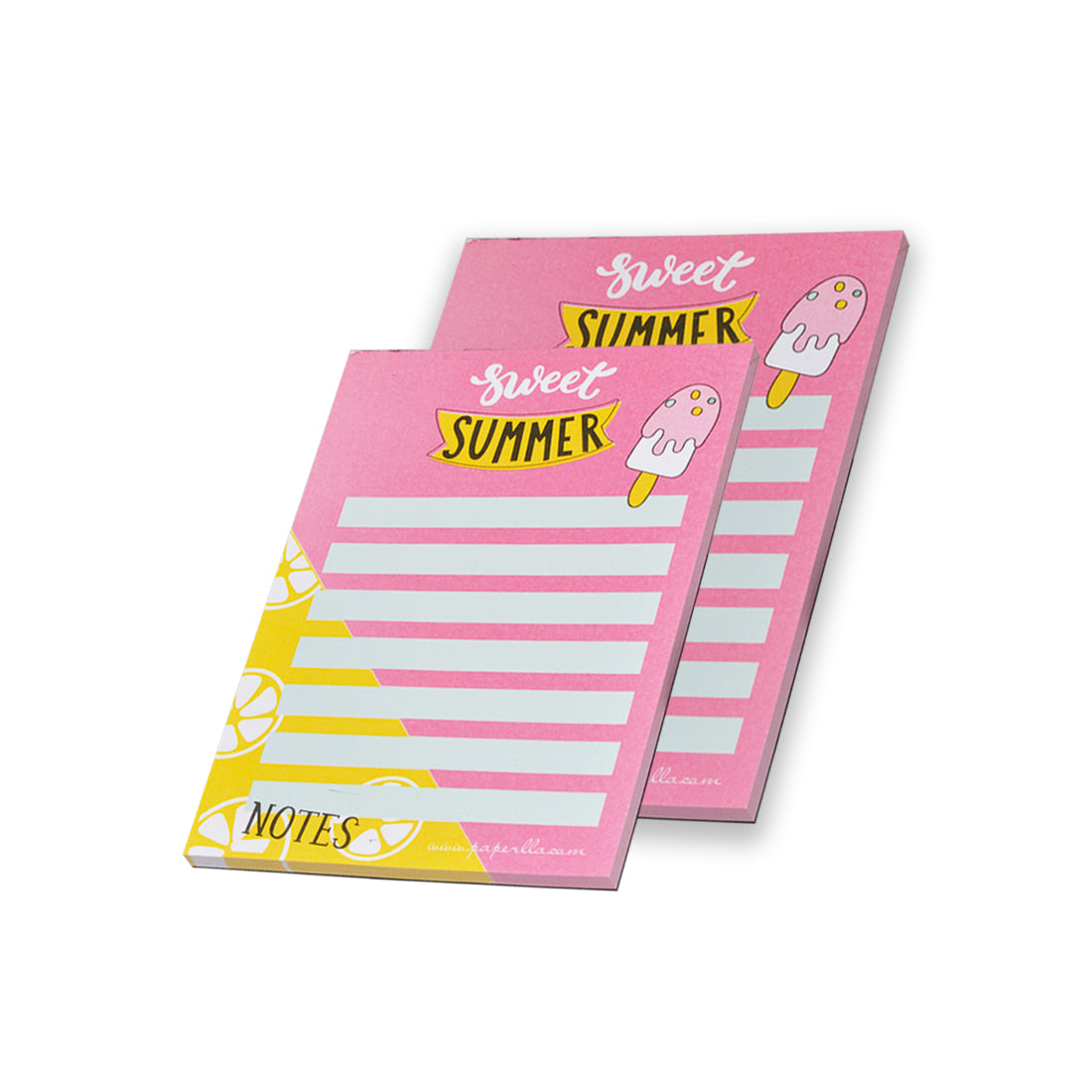 Paperlla CUTE STATIONERY Notepad | Easy Tear off Writing pad Set of 4