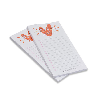 To Do List Notepad - Paper Stationery, Daily Checklist, Goals, Reminders, Notes, Motivational Organizer (50 Sheets Each) - Set of 12 Pads
