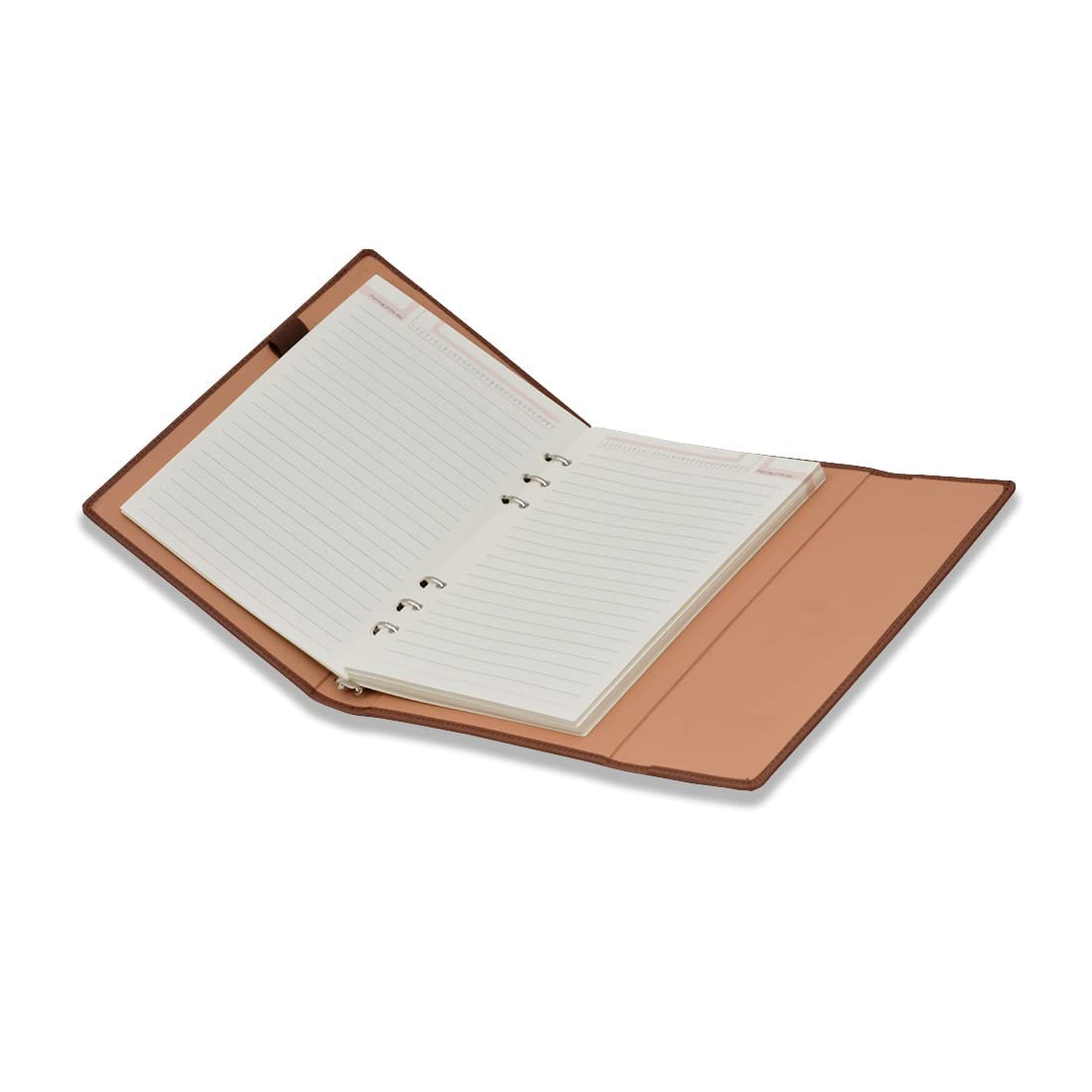 Paperlla Brown Daily Planner | To Do List Diary | Organizer with Pen