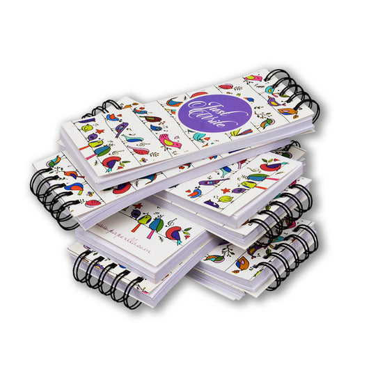 Printed Premium Notepad Unruled Pages , Writing Pad for Office Use , Tear off Sheets (Pack of 8)
