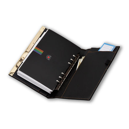 Buy Black Elegant Faux Leather Diary Organizer 2023, Leather Passport Wallet Online